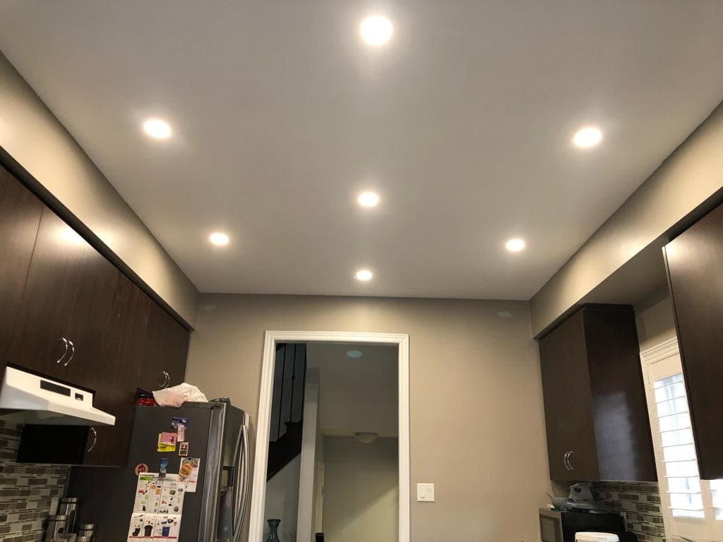 Interior lighting installation