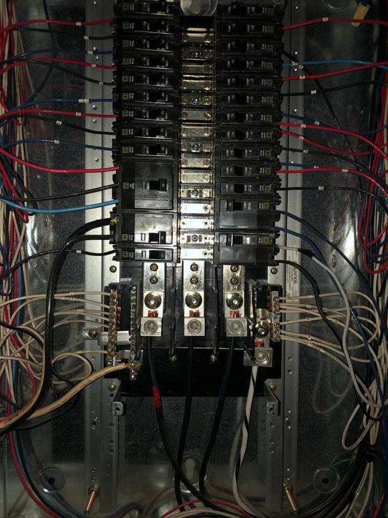 Electrical panel maintenance