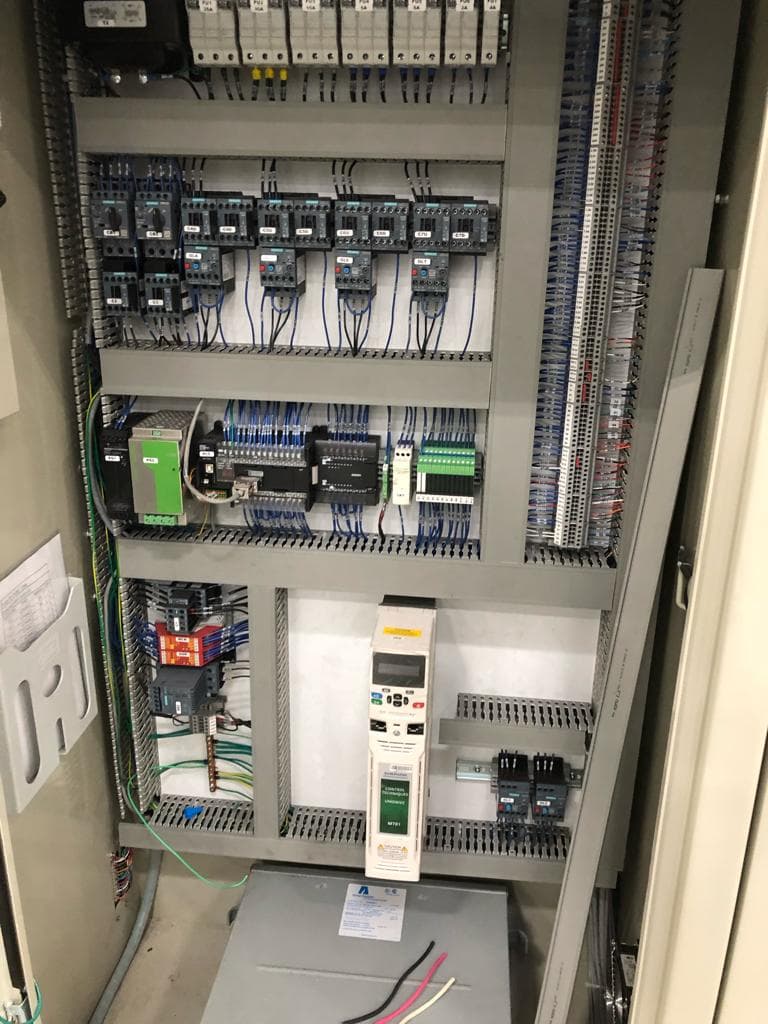 Electrical control panel work