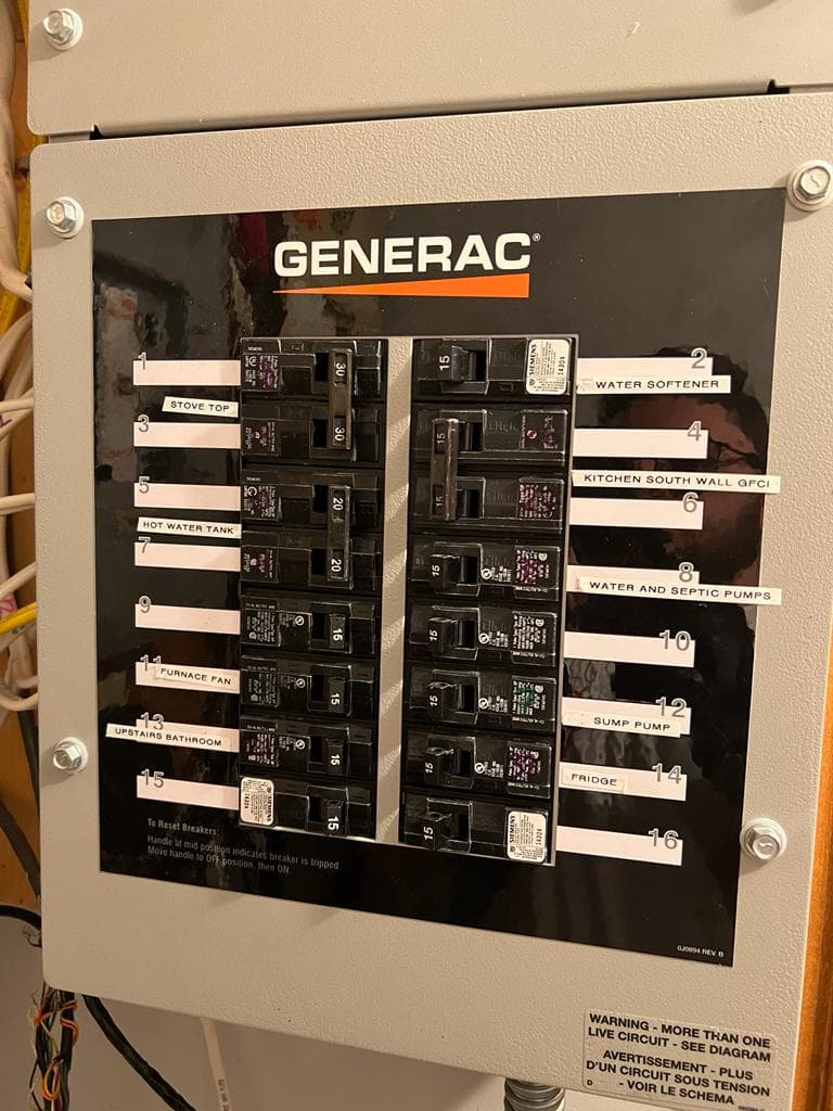 Electrical panel upgrade