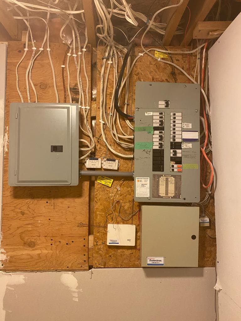 Electrical panel services